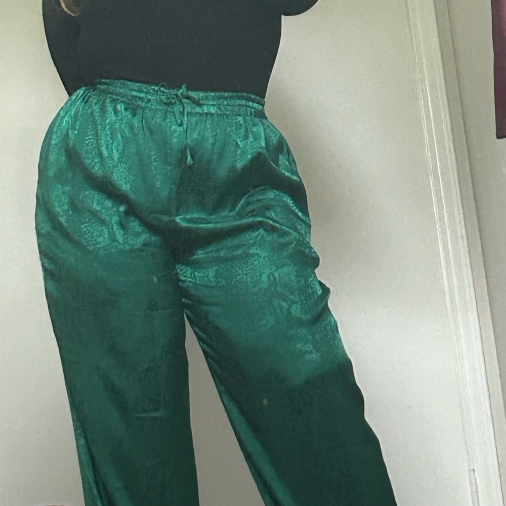 Flounce London satin pant